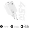 Сетевое зарядное устройство Subblim SUBCHG-6G4520 Белый 120 W 45 W