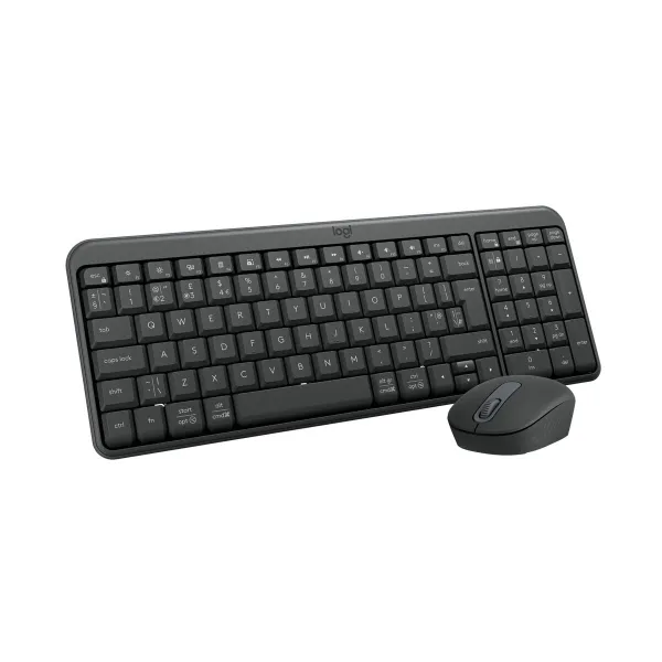 Klaviatūra ir pelė Logitech 920-013543 Grafito QWERTY