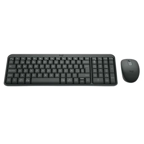 Klaviatūra ir pelė Logitech 920-013543 Grafito QWERTY