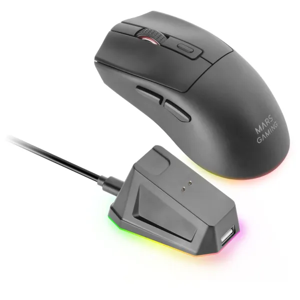 Spēļu Pele Mars Gaming MMT3 Melns