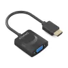 HDMI toS VGA with Audio Adapter Aisens A122-0947 Black 15 cm