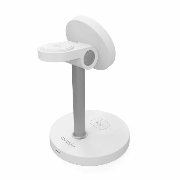 Belaidis kroviklis Aisens USB-C 3IN1 15WACCS Balta 15 W 50 W