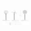 Belaidis kroviklis Aisens USB-C 3IN1 15WACCS Balta 15 W 50 W