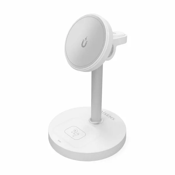 Belaidis kroviklis Aisens USB-C 3IN1 15WACCS Balta 15 W 50 W