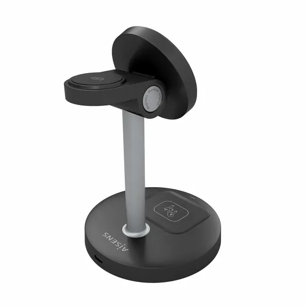 Belaidis kroviklis Aisens USB-C 3IN1 15WACCS Juoda 15 W 50 W
