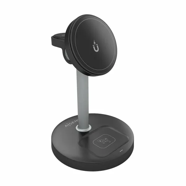 Belaidis kroviklis Aisens USB-C 3IN1 15WACCS Juoda 15 W 50 W