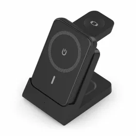 Cordless Charger Aisens USB-C 4IN1 15WACCS Black 15 W 50 W