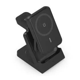 Cordless Charger Aisens USB-C 4IN1 15WACCS Black 15 W 50 W