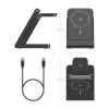 Belaidis kroviklis Aisens USB-C 4IN1 15WACCS Juoda 15 W 50 W