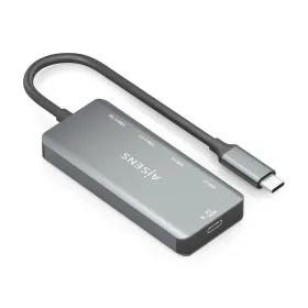 USB-разветвитель Aisens CPNT Серый 100 W 50 W
