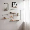 Riiulid Max Home Raud Puit MDF (2 Ühikut)