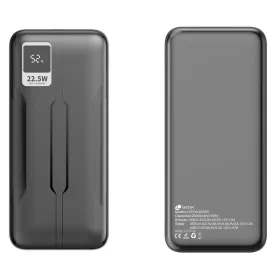Powerbank LEOTEC LEPOW20W22K Melns 20000 mAh