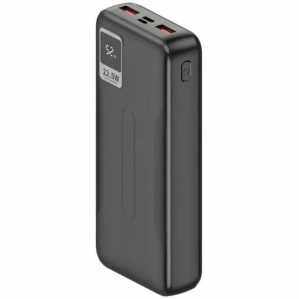 Powerbank LEOTEC LEPOW20W22K Juoda 20000 mAh