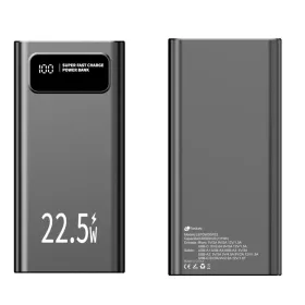 Powerbank LEOTEC LEPOW30W22K Melns 30000 mAh