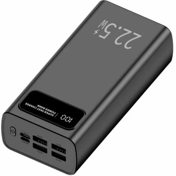 Powerbank LEOTEC LEPOW30W22K Juoda 30000 mAh