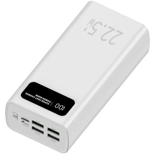 Powerbank LEOTEC LEPOW30W22W Balta 30000 mAh