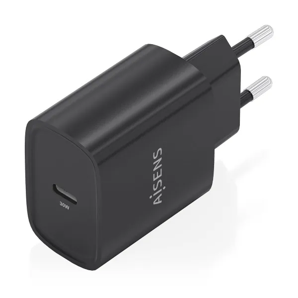 Sieninis įkroviklis Aisens A110-0951 Juoda 30 W
