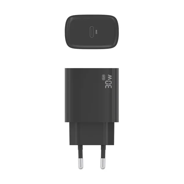 Sieninis įkroviklis Aisens A110-0951 Juoda 30 W