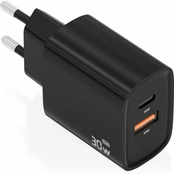 Sieninis įkroviklis Aisens A110-0953 Juoda 30 W