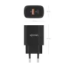 Sieninis įkroviklis Aisens A110-0953 Juoda 30 W
