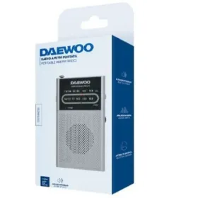 Nešiojamas radijo imtuvas Daewoo DW1027 Sidabras