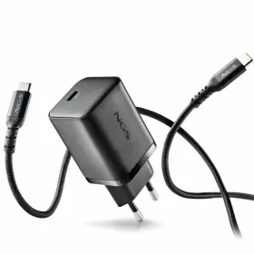Сетевое зарядное устройство NGS NGS Bud 65 W Чёрный