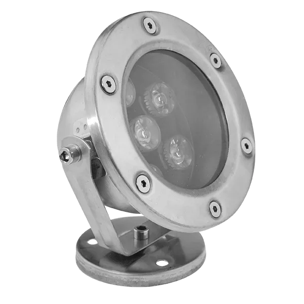LAUKO LED ŠVIESTUVAS RGB 6X1W IP68