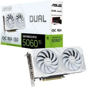 Vaizdo korta Asus OC White Edition 90YV0MP5-M0NA00 geforce rtx 5060 ti 8 GB GDDR7