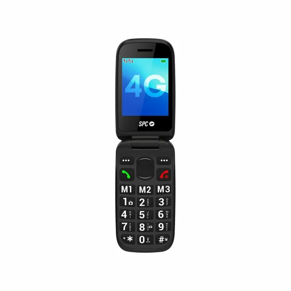 Mobilusis telefonas vyresnio amžiaus žmonėms SPC 2337N Juoda 128 GB 2,8"