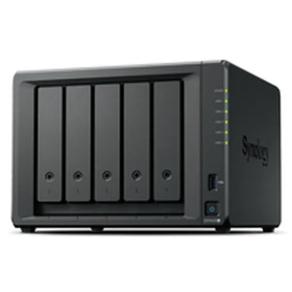 NAS Verkkotallennus Synology DS1525+ Musta AMD Ryzen V1500B