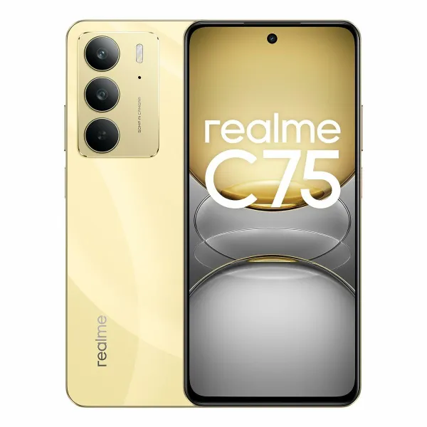 Išmanusis Telefonas Realme C75 8-128 GD Octa Core 8 GB RAM 128 GB Auksas 6,72"