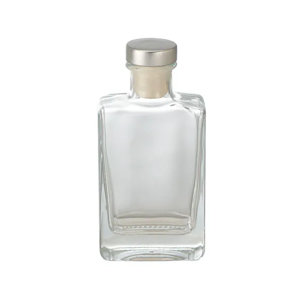 Glass Bottle La Mediterránea Glass Rectangular 100 ml (24 Units)