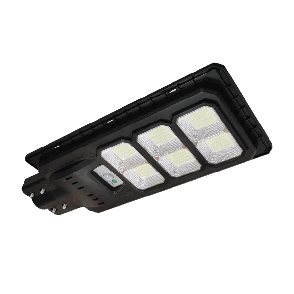 Saulės energija varomas LED gatvės šviestuvas su jutikliu 90 W IP65