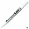 Permanentais marķieris Pilot Balts (12 gb.)