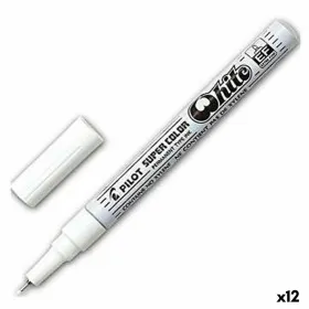 Permanentais marķieris Pilot Balts (12 gb.)
