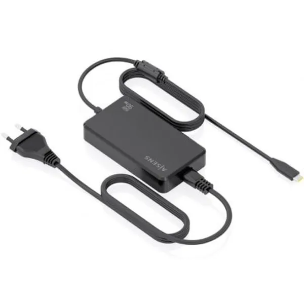 Сетевое зарядное устройство Aisens ASCH-1PD90D069-BK 90 W Чёрный