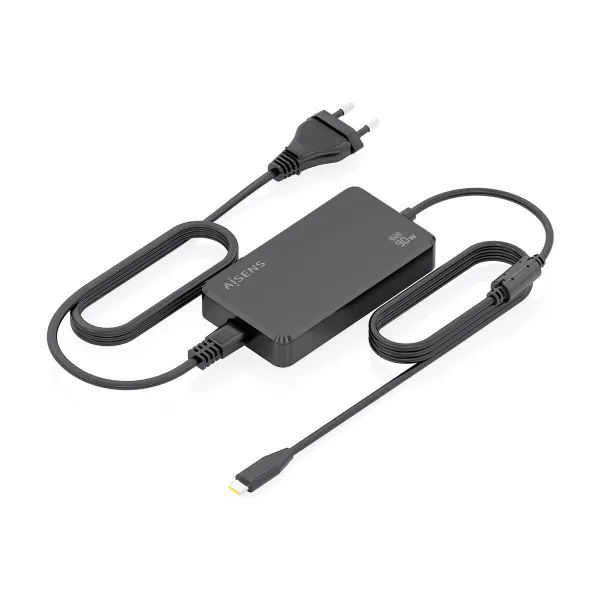 Сетевое зарядное устройство Aisens ASCH-1PD90D069-BK 90 W Чёрный