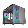 ATX Semi-tower Korpus Mars Gaming MC400 Valge Must