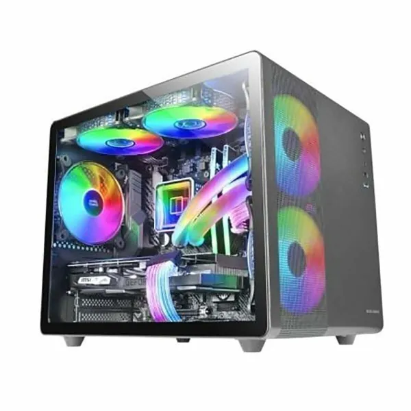 ATX Semi-tower Korpus Mars Gaming MC400 Valge Must