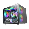 ATX Semi-tower Korpus Mars Gaming MC400 Valge Must