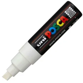 Marķieris POSCA PC-8K Balts (6 gb.)