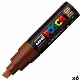 Merkkarikynä/huopakärkitussi POSCA PC-8K (6 osaa)