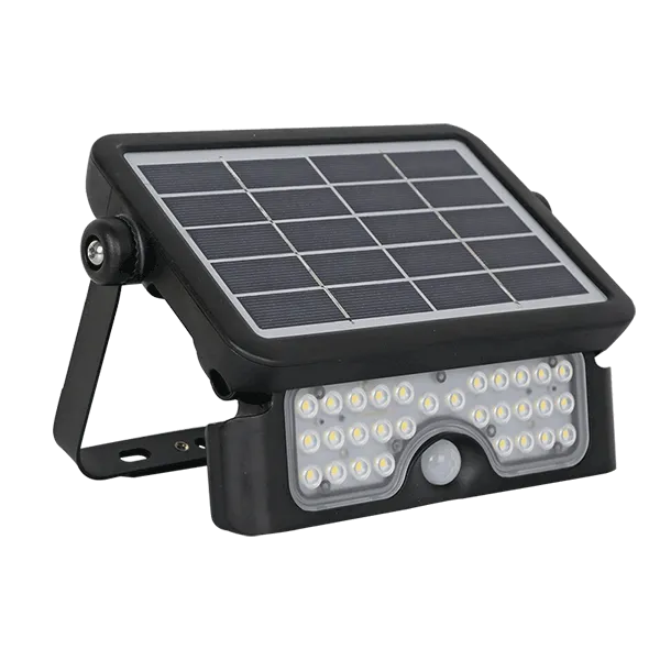 Saules enerģijas LED ielu apgaismojums ar sensoru 500lm IP65