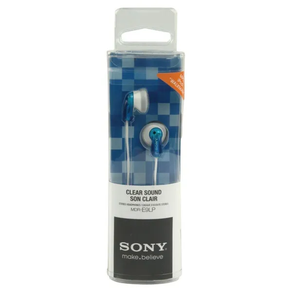 Austiņas Sony MDR-E9LP Zils Balts