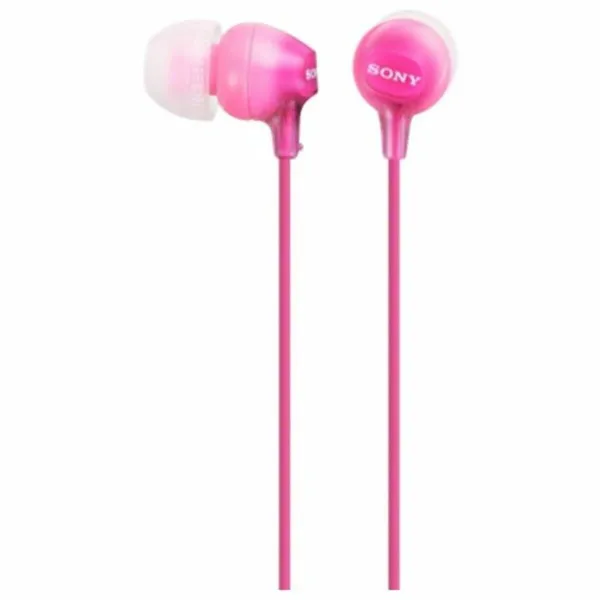 Headphones with Microphone Sony MDR-EX15LP Pink