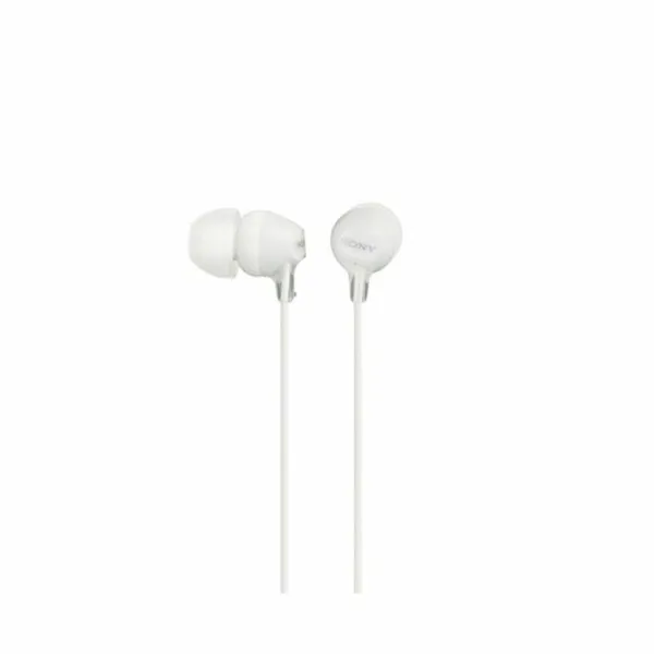 Austiņas ar Mikrofonu Sony MDR-EX155AP Balts