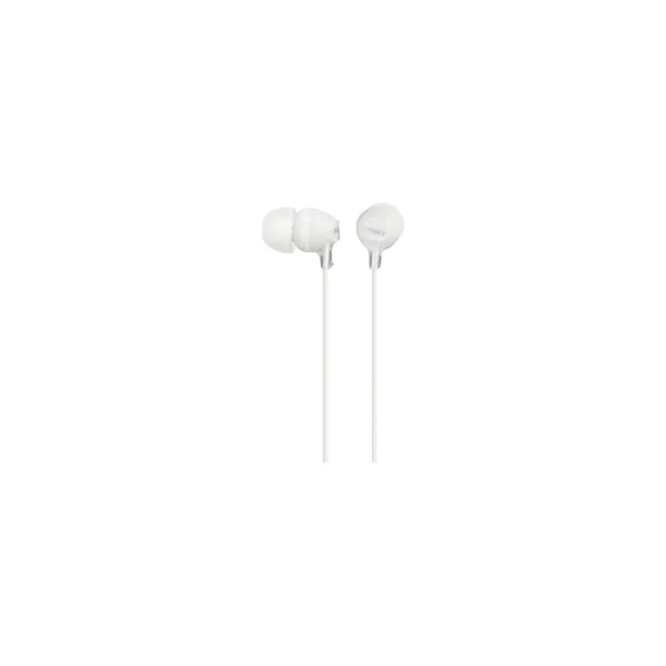Austiņas ar Mikrofonu Sony MDR-EX155AP Balts