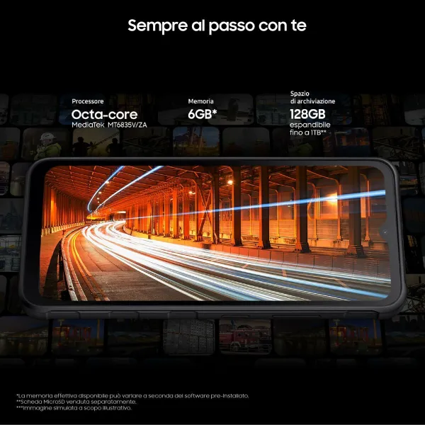 Смартфоны Samsung SM-G556BZKDEUE Octa Core 6 GB RAM 128 Гб Чёрный 6,6"
