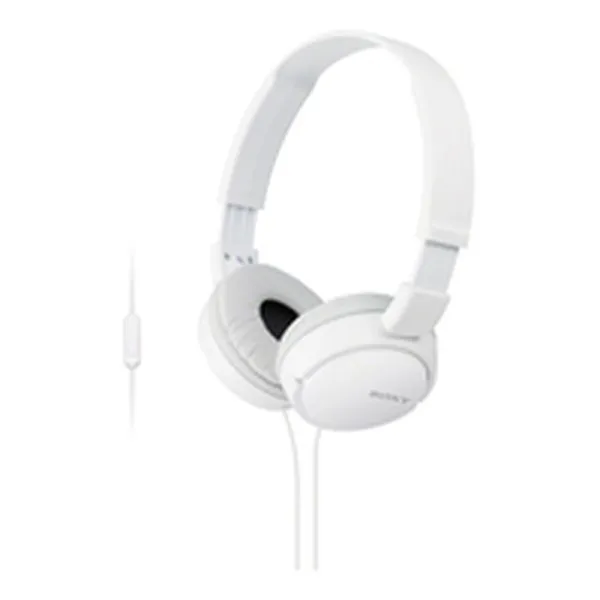 Austiņas ar Mikrofonu Sony MDR-ZX110AP Balts