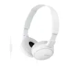 Headphones with Microphone Sony MDR-ZX110AP White